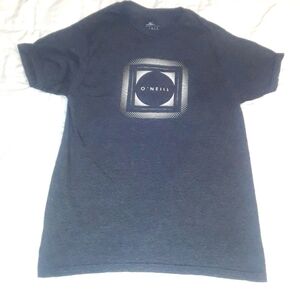 𝅺O'NEILL Gray & White Modern Fit T-Shirt - Size S